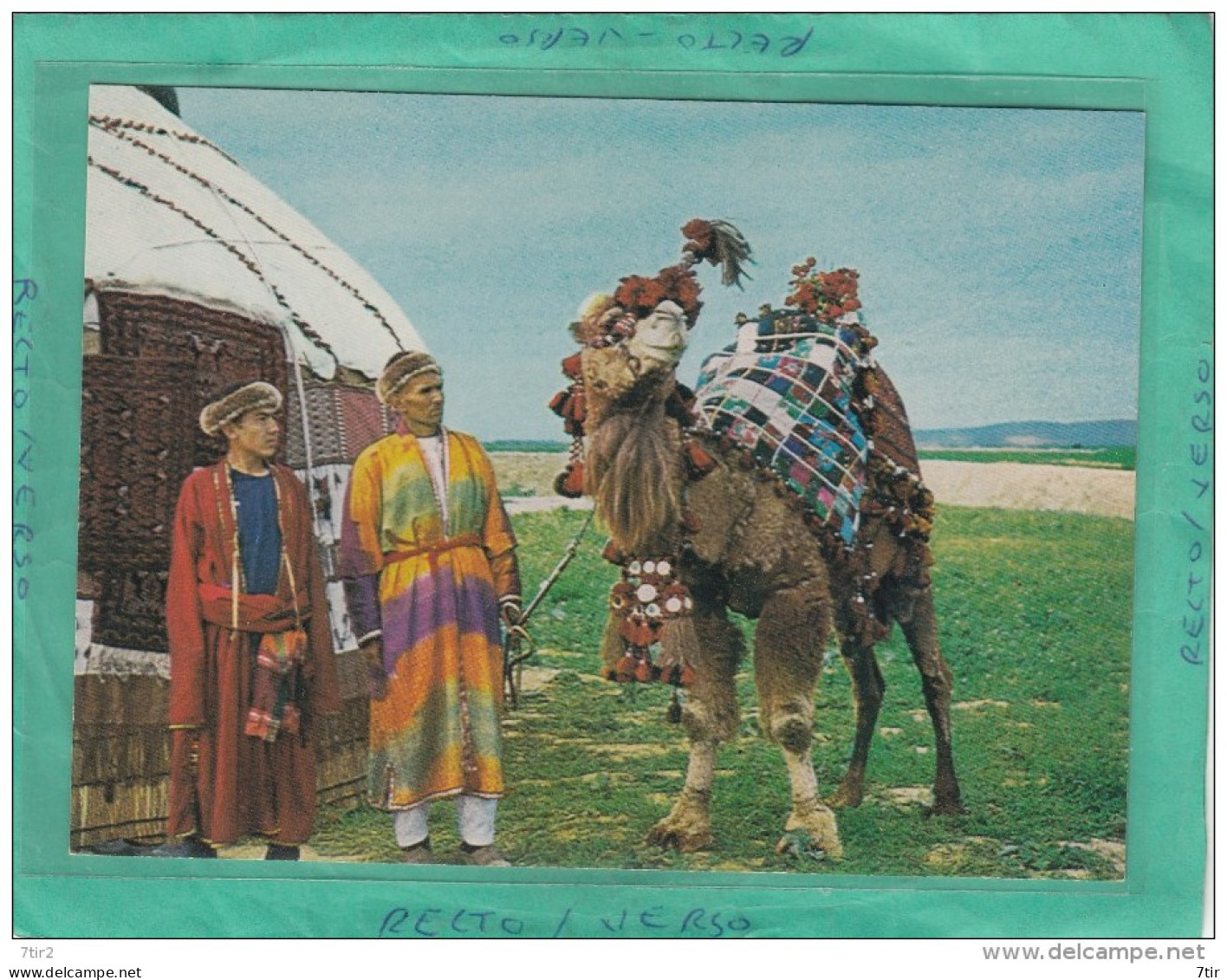 AFGHANISTAN  TURKOMAN CAMEL DRIVERS IN THE NORTHERN PROVINCES - Afganistán