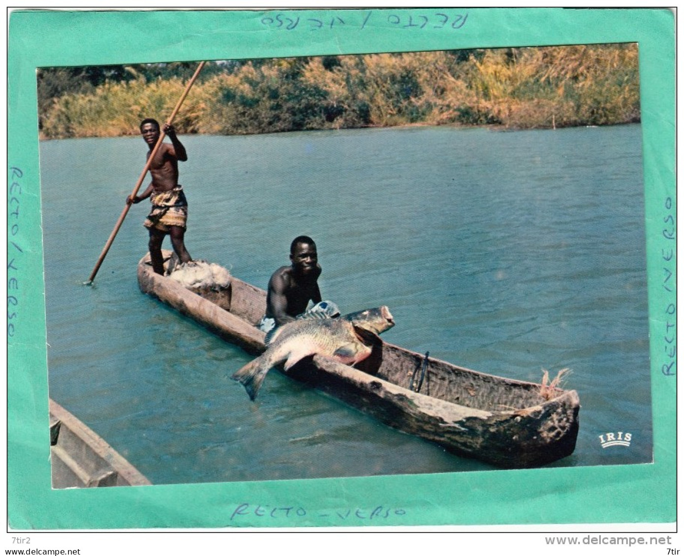 AFRIQUE EN COULEUR PECHE AU CAPITAINE - Non Classés