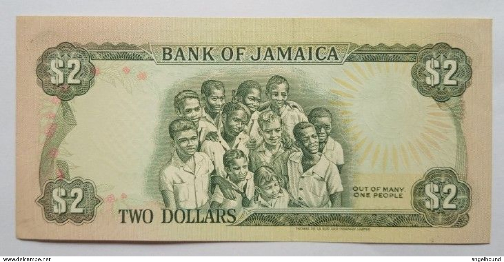 Jamaica $2  , 1-2-93 - Jamaica