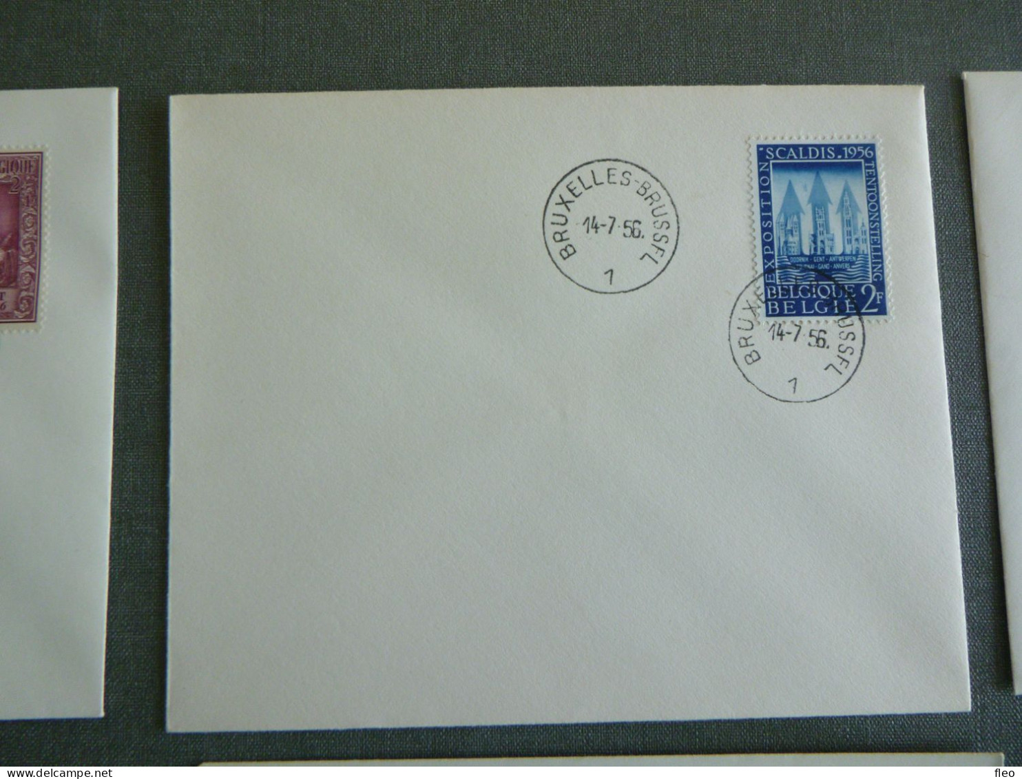1956 987/989 & 990 & 994/995 & 996 & 997 & 998/1004 FDC's - 1951-1960