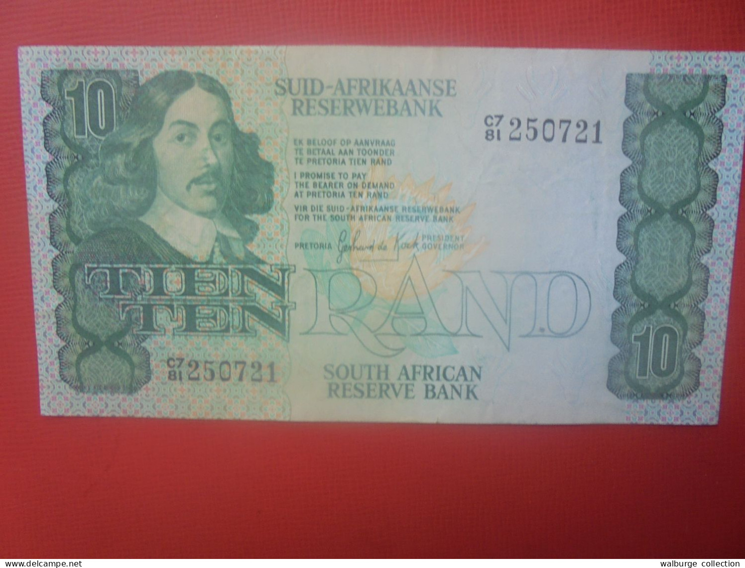 AFRIQUE Du SUD 10 RAND 1978-93 Circuler (B.30) - Afrique Du Sud