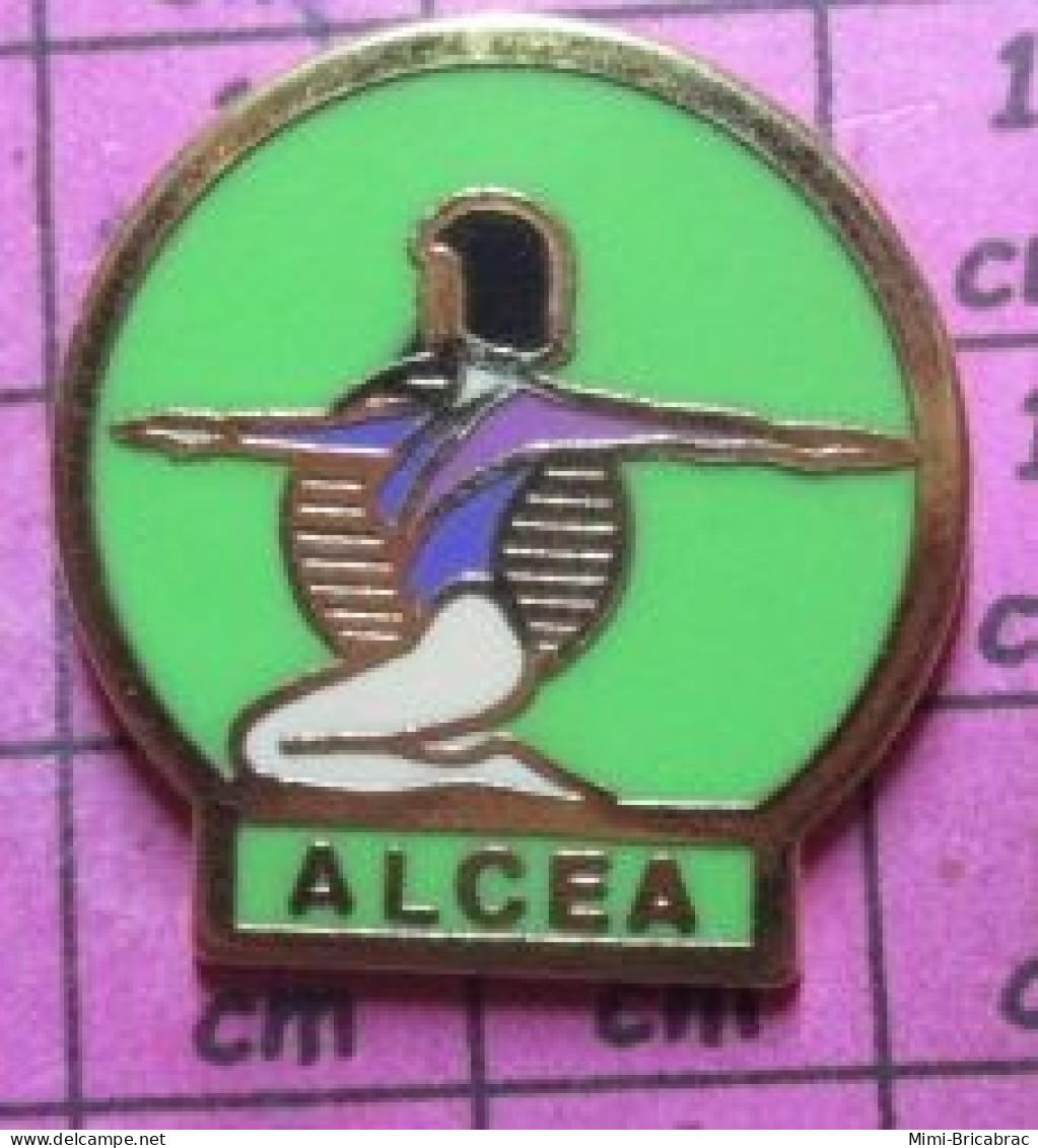 812G Pin's Pins / Beau Et Rare / SPORTS / GYMNASTIQUE AU SOL ALCEA - Gimnasia