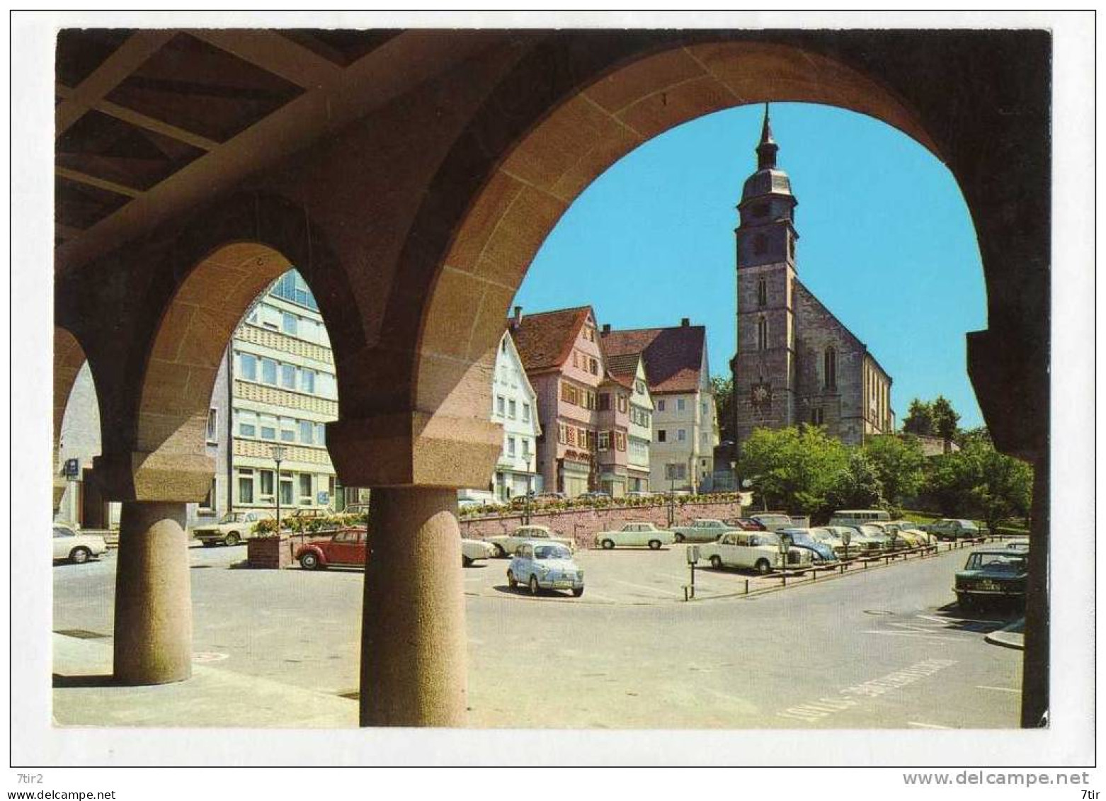 BOBLINGEN Marktplatz Mit Stadtkirche - Boeblingen