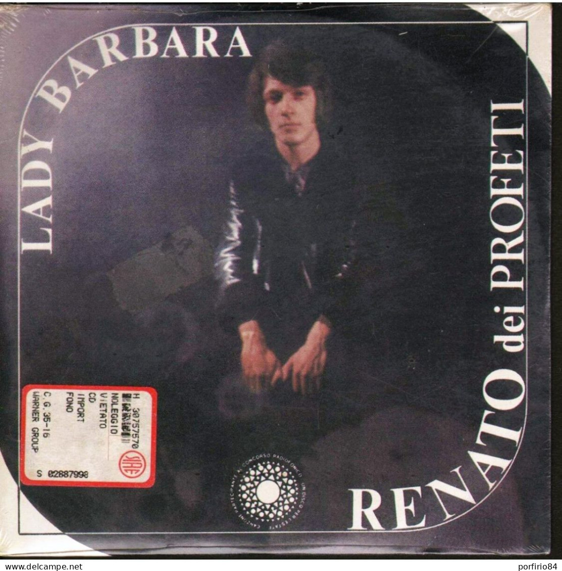 RENATO Dei PROFETI CD LADY BARBARA - RUBACUORI 1987 - SIGILLATO DA COLLEZIONE - Other - Italian Music