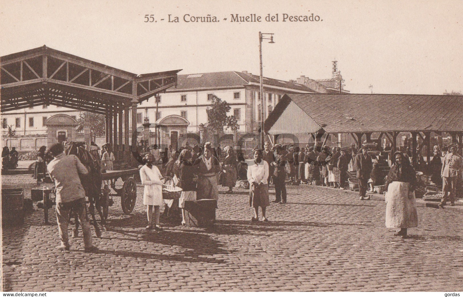 Spain - La Coruna - Muelle Del Pescado - La Coruña