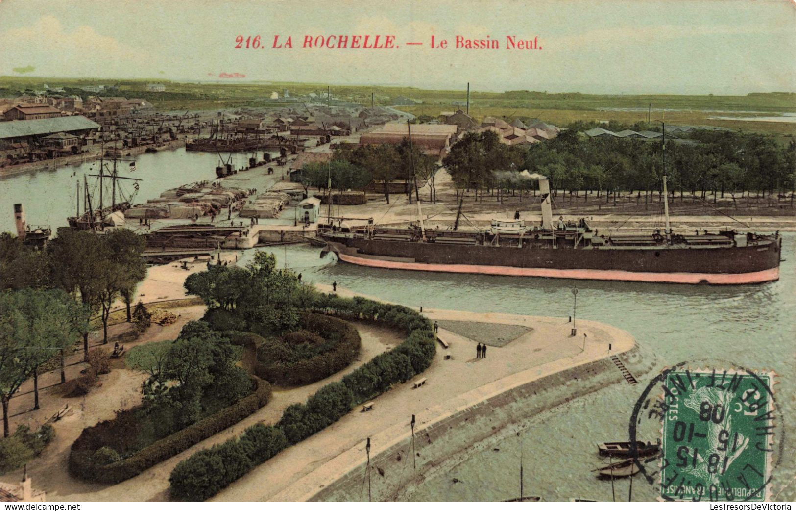 FRANCE - La Rochelle - Le Bassin Neuf - Colorisé - Carte Postale Ancienne - Bruyeres