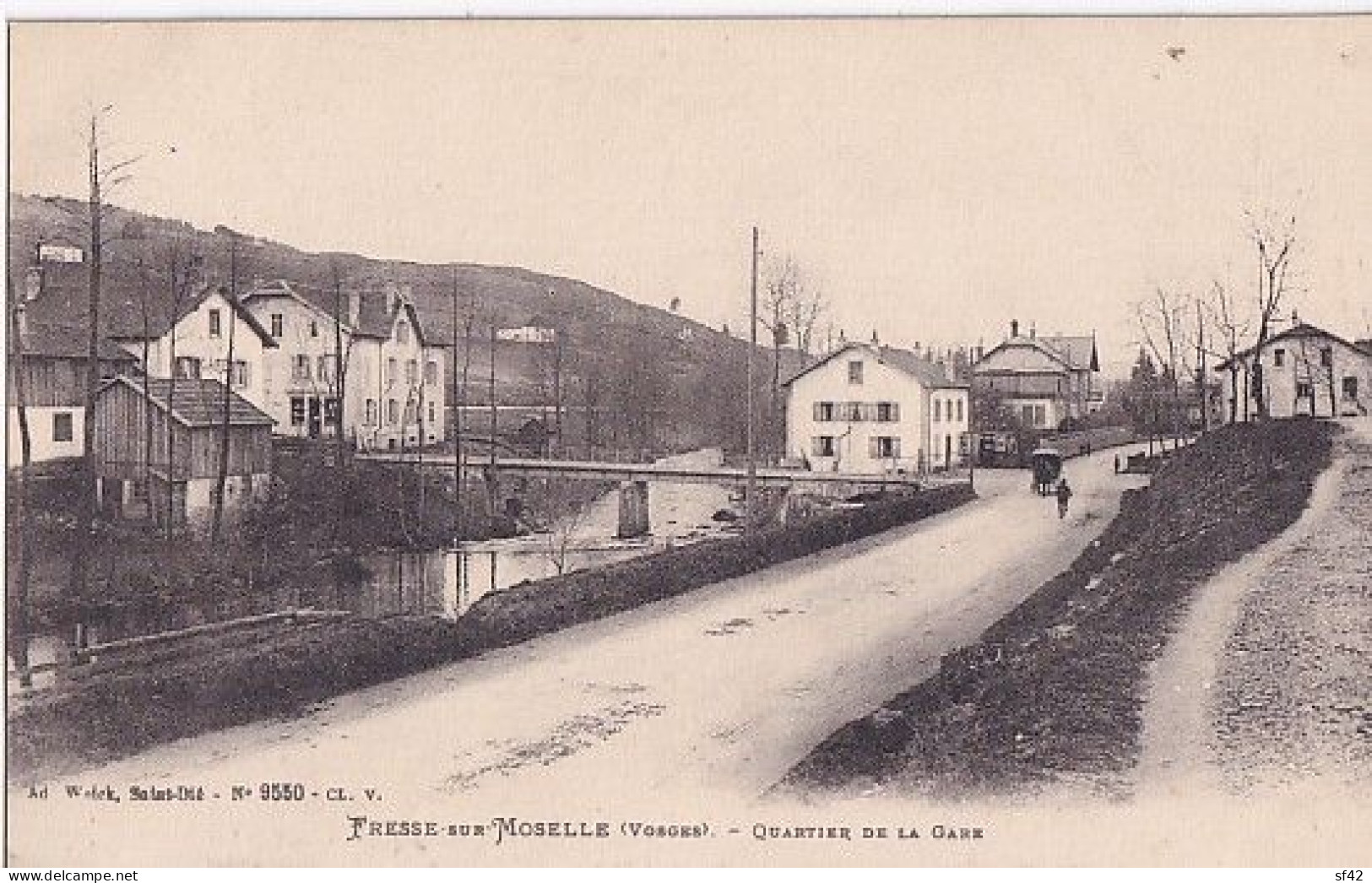 FRESSE SUR MOSELLE                  QUARTIER DE LA GARE - Fresse Sur Moselle