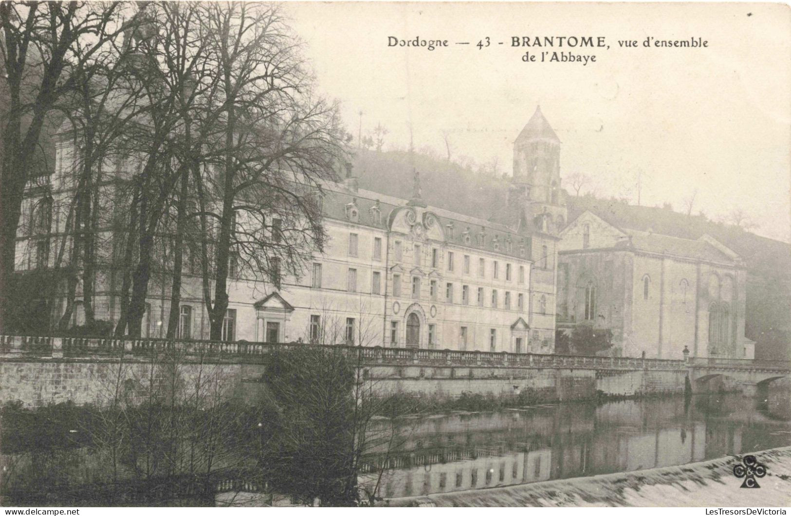 FRANCE - Dordogne - Brantôme - Vue D'ensemble De L'Abbaye - Carte Postale Ancienne - Brantome