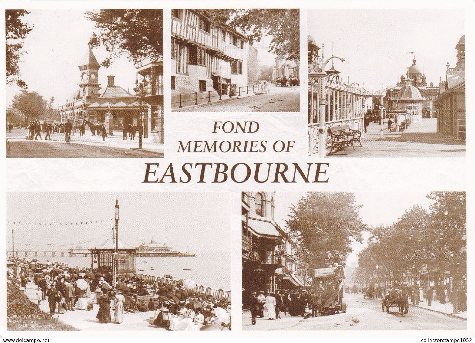EASTBOURNE, THE STATION, THE LAMB HOTEL, THE PIER GRAND PARADE BANDSTAND, TERMINUS ROAD, SUSSEX, UNITED KINGDOM - Eastbourne