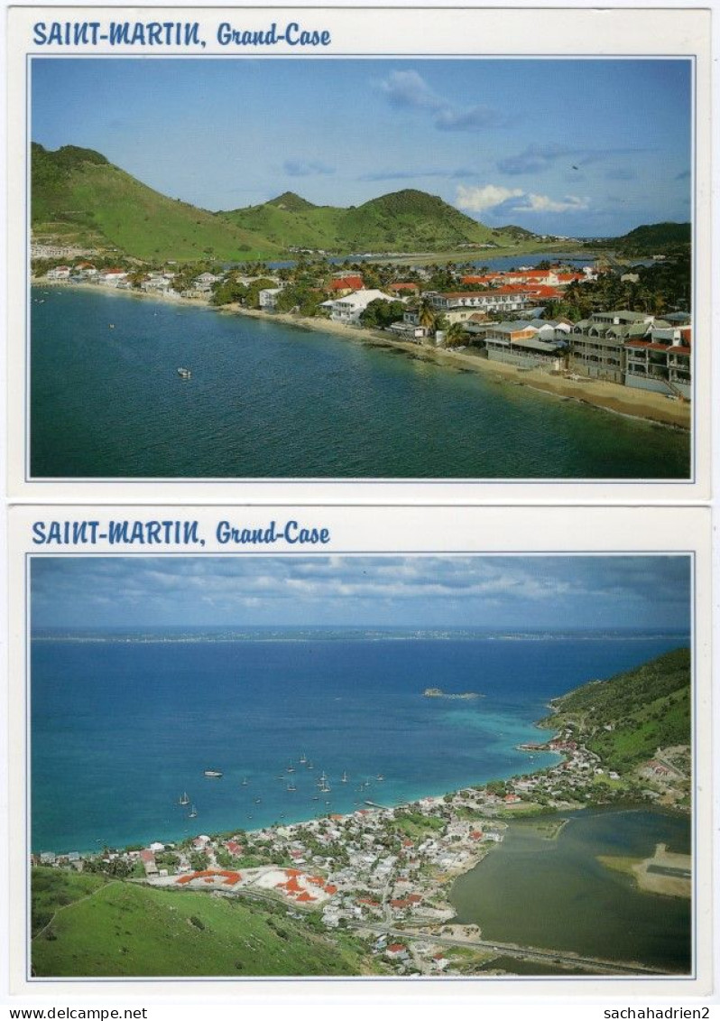 971. Gf. SAINT-MARTIN. Grand-Case. 2 Cartes 84 & 86 - Saint Martin