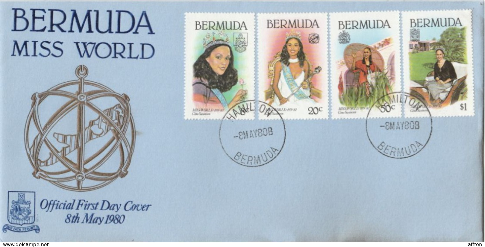 Bermuda 1980 FDC Mailed - Bermuda