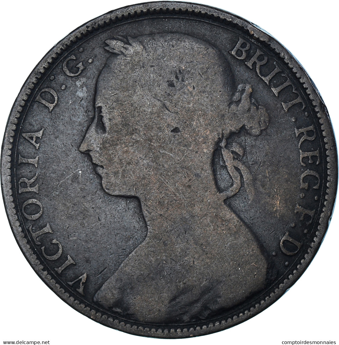 Monnaie, Grande-Bretagne, Penny, 1892 - D. 1 Penny