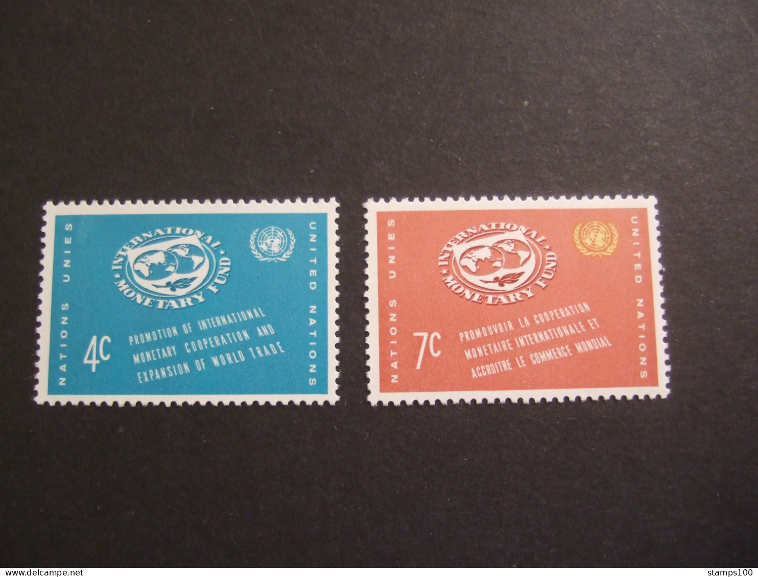 UNITED NATIONS NY   86/87.  MNH **. (S01-TVN) - Unused Stamps