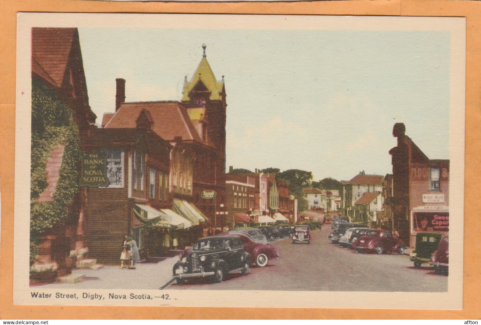 Digby Nova Scotia Canada Old Postcard - Sonstige & Ohne Zuordnung