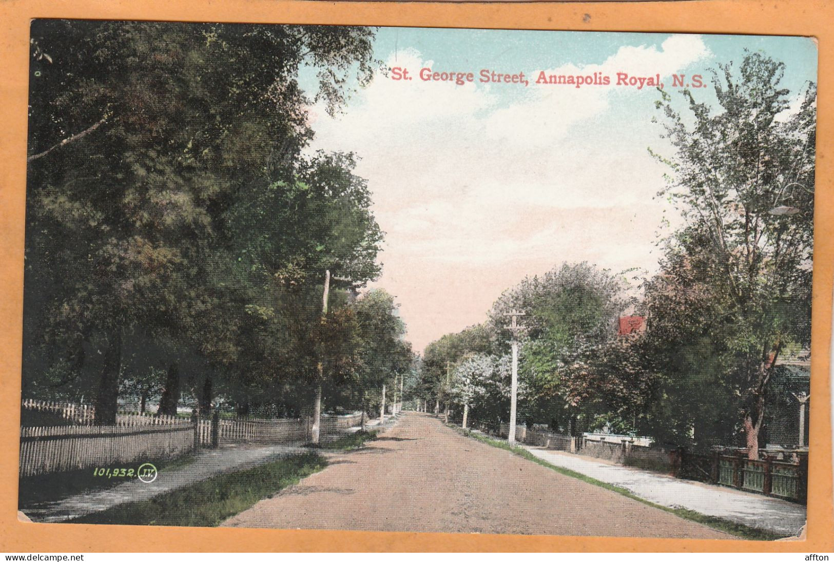 Annapolis Royal Nova Scotia Canada Old Postcard - Sonstige & Ohne Zuordnung