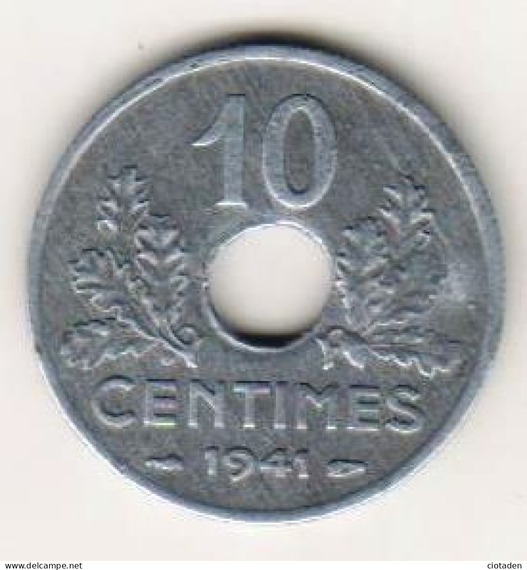 France - 1941 - 10c - ETAT FRANCAIS - 10 Centimes