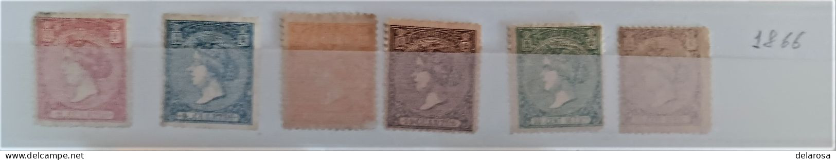 Serie 80 Al 85 Dentada, Completa. - Unused Stamps