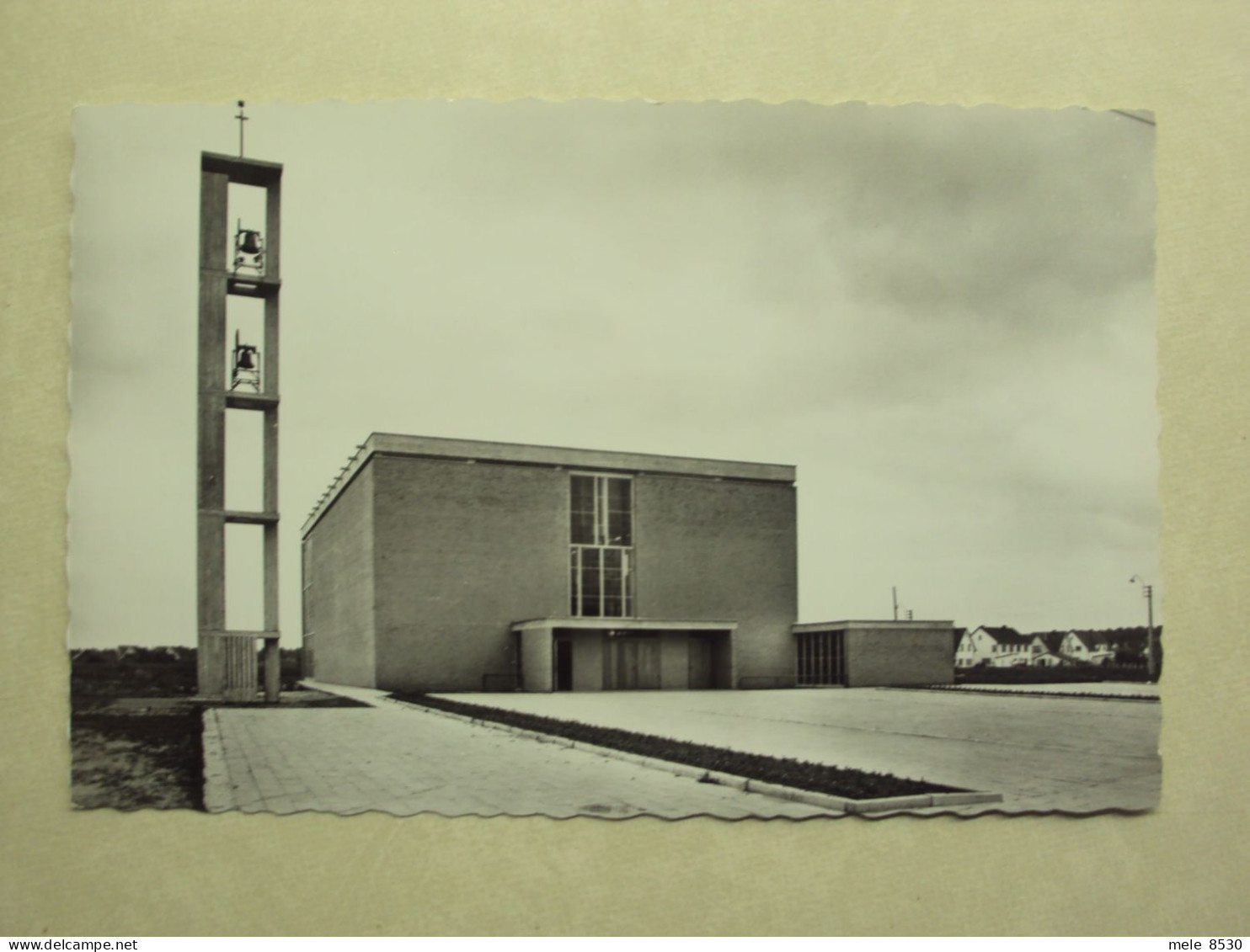 46449 - HAACHT - STATION - NIEUWE MODERNE KERK - ZIE 2 FOTO'S - Haacht