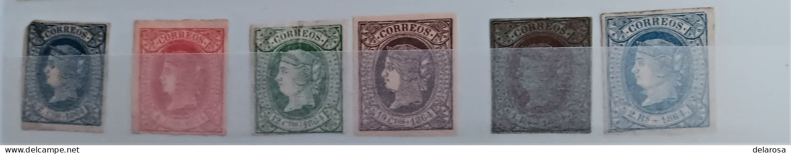 Serie 63 Al 68 ,sin Dentar Completa. - Unused Stamps