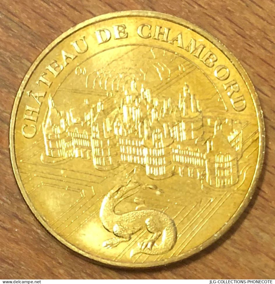 41 CHÂTEAU DE CHAMBORD SALAMANDRE MDP 2009 MINI MÉDAILLE SOUVENIR MONNAIE DE PARIS JETON TOURISTIQUE MEDALS COINS TOKENS - 2009