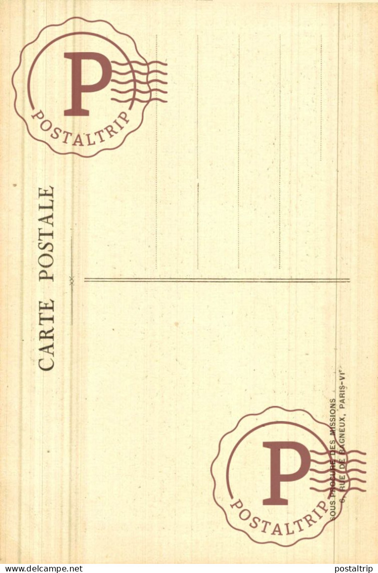 ISLAS SALOMON. MISSIONS MARISTES D' OCEANIE - ILES SALOMON - Sonneur Du Village à Guadalcanal - Salomon