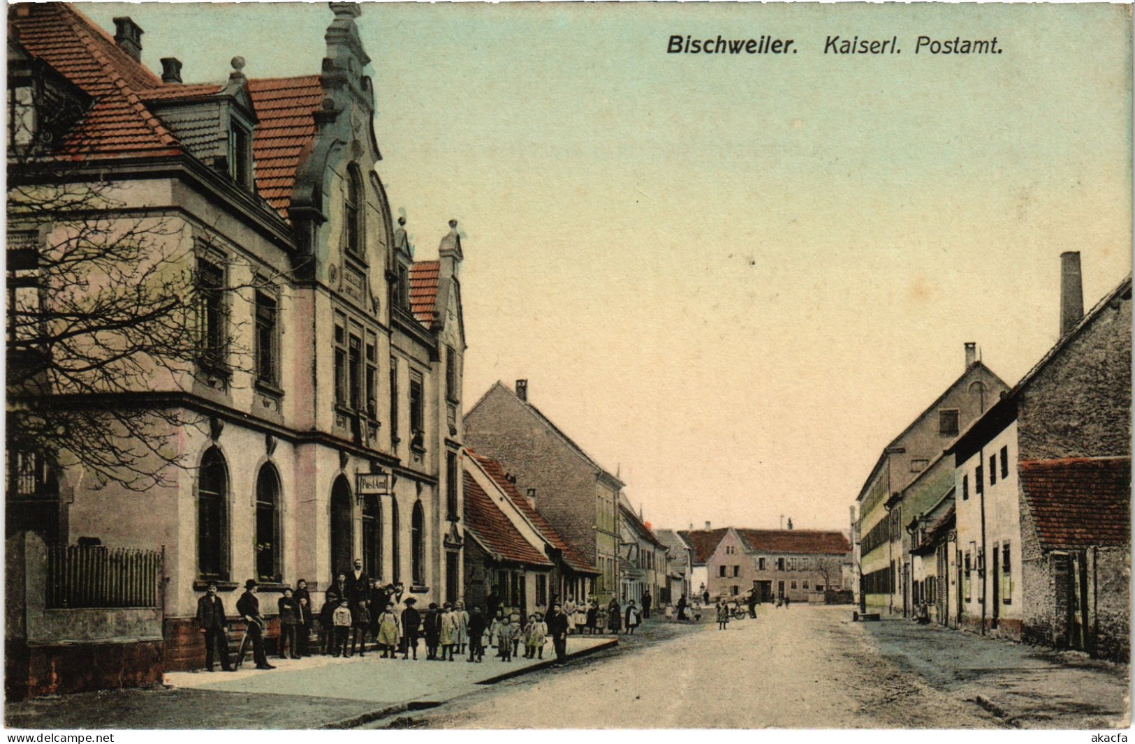 CPA Bischweiler Kaiserl. Postamt (1276678) - Bischwiller