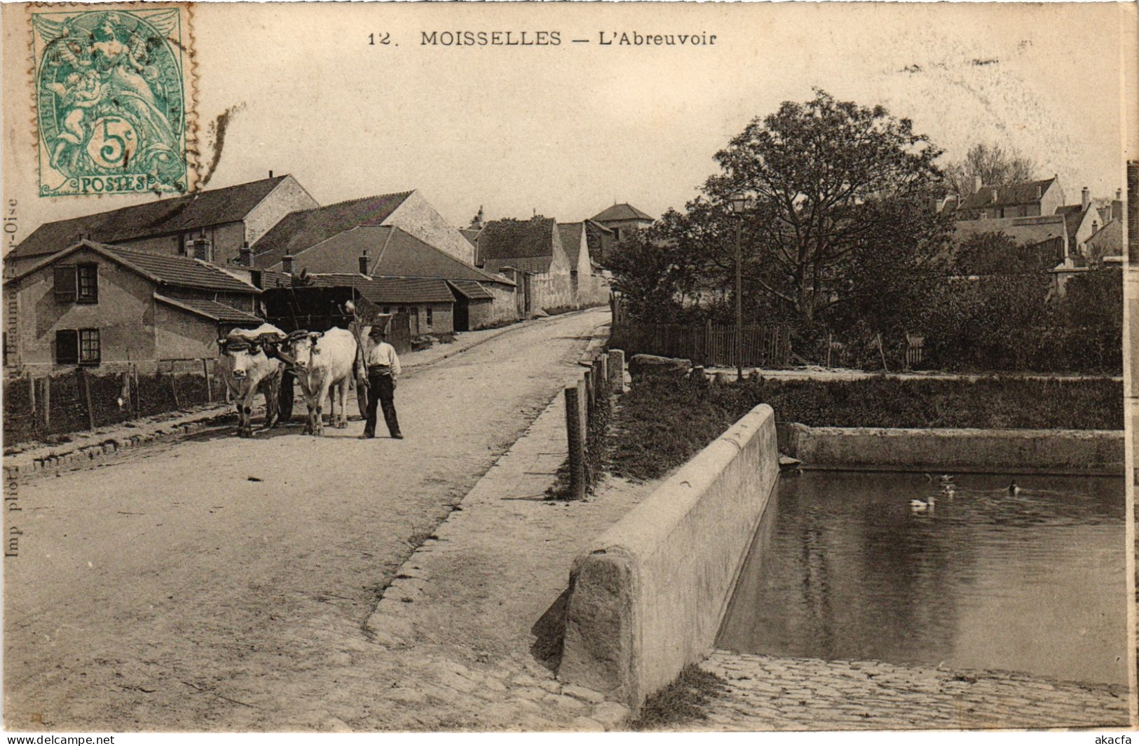 CPA Moisselles L'Abreuvoir (1276858) - Moisselles