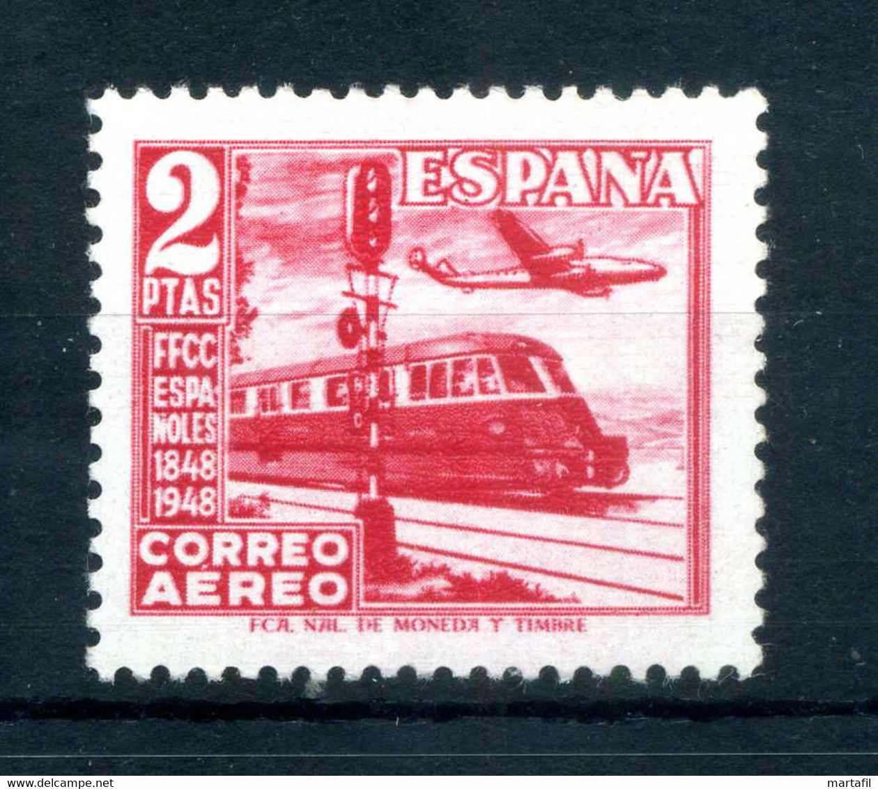 1948 SPAGNA SET MNH ** PA Posta Aerea A238 - Unused Stamps