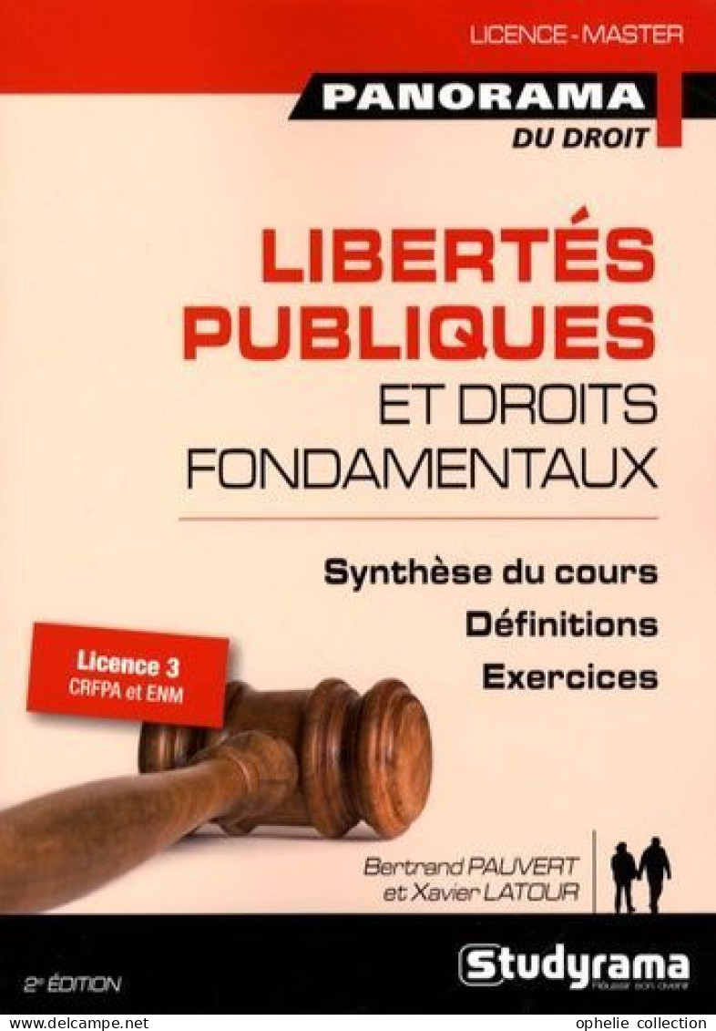 Libertés Publiques Et Droits Fondamentaux - Pauvert Bertrand - Rechts