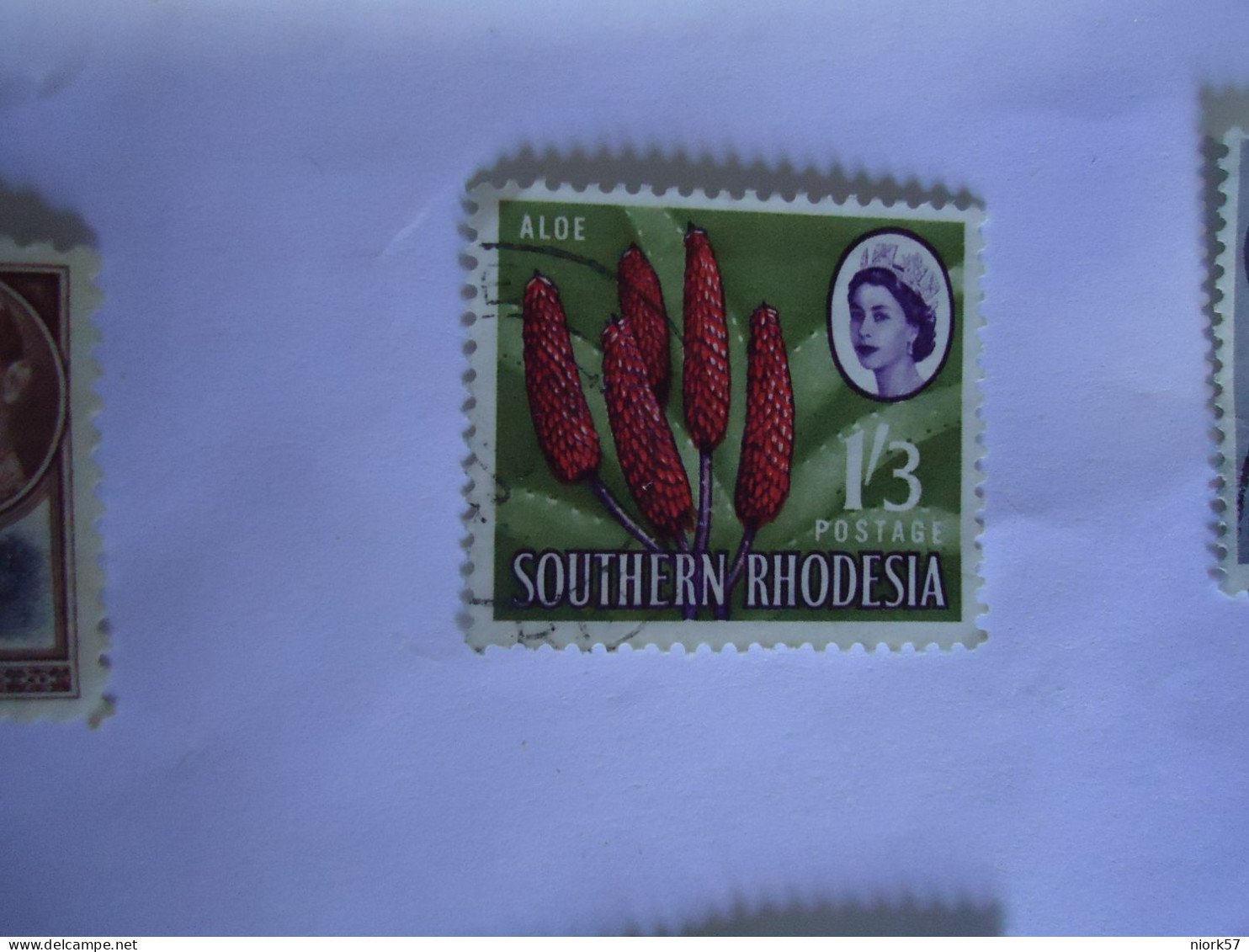 SOUTHERN RHODESIA  USED STAMPS  CACTUS - Southern Rhodesia (...-1964)