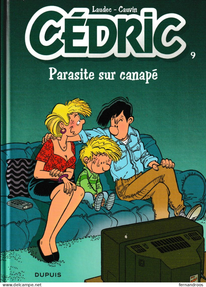 CEDRIC     PARASITE SUR CANAPE     N° 9     LAUDEC   CAUVIN   1995   NEUF - Cédric