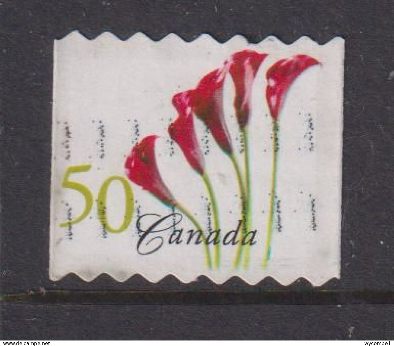 CANADA  -  2004-5 Flowers 50c Used As Scan - Oblitérés