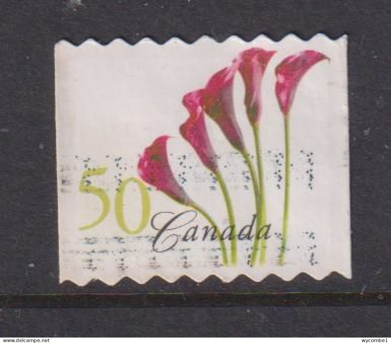 CANADA  -  2004-5 Flowers 50c Used As Scan - Oblitérés