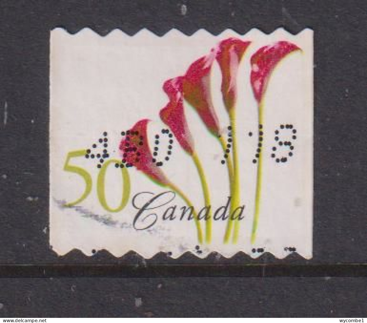 CANADA  -  2004-5 Flowers 50c Used As Scan - Oblitérés