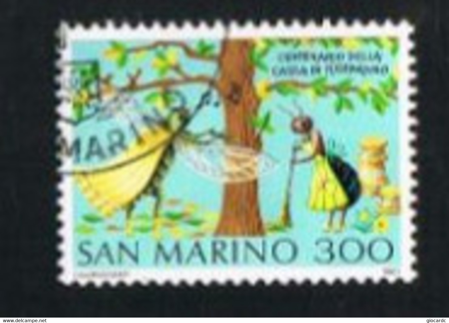 SAN MARINO - UNIF. 1088  - 1982 CENTENARIO DELLA CASSA DI RISPARMIO  - USED° - Gebruikt