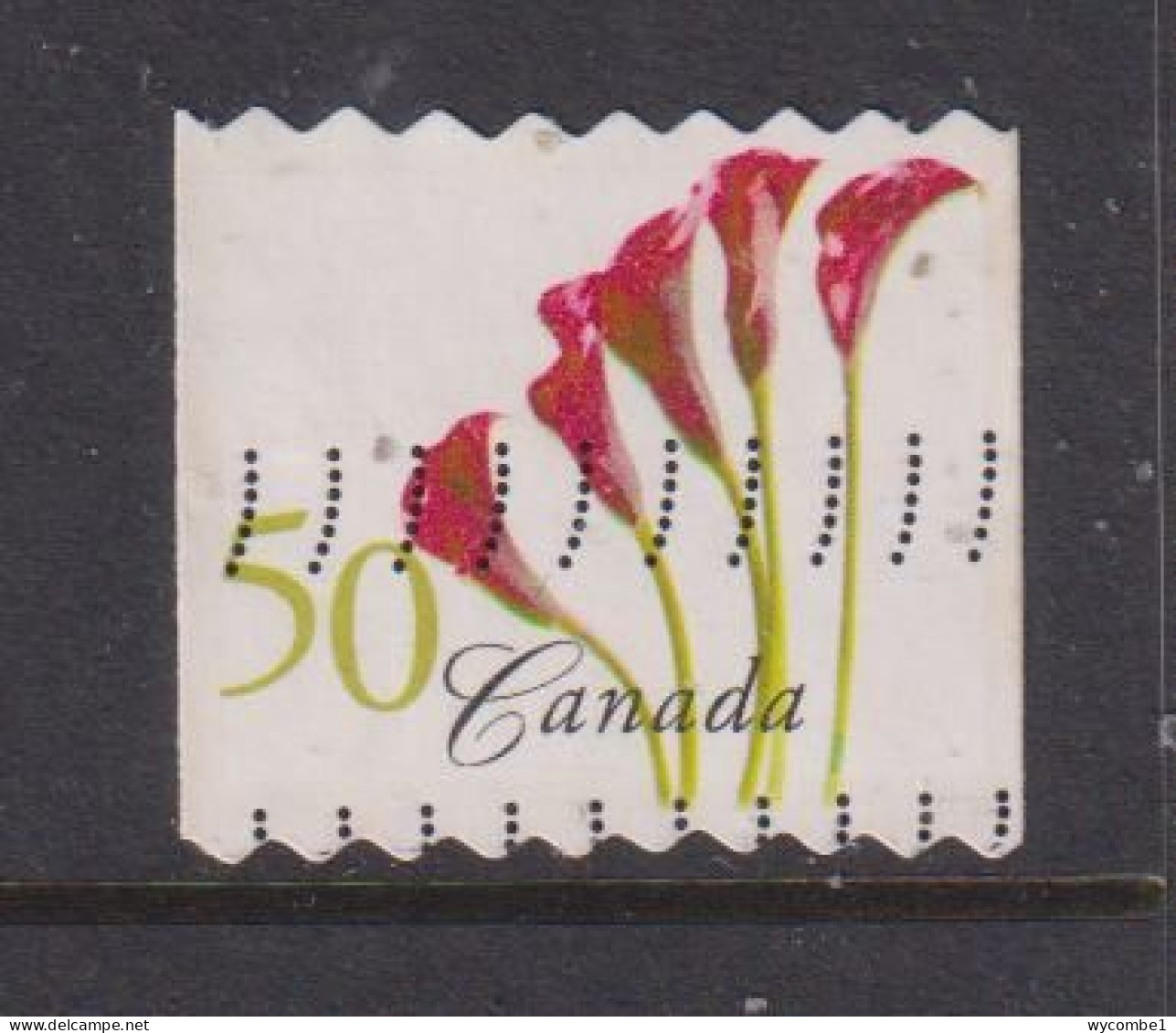 CANADA  -  2004-5 Flowers 50c Used As Scan - Oblitérés