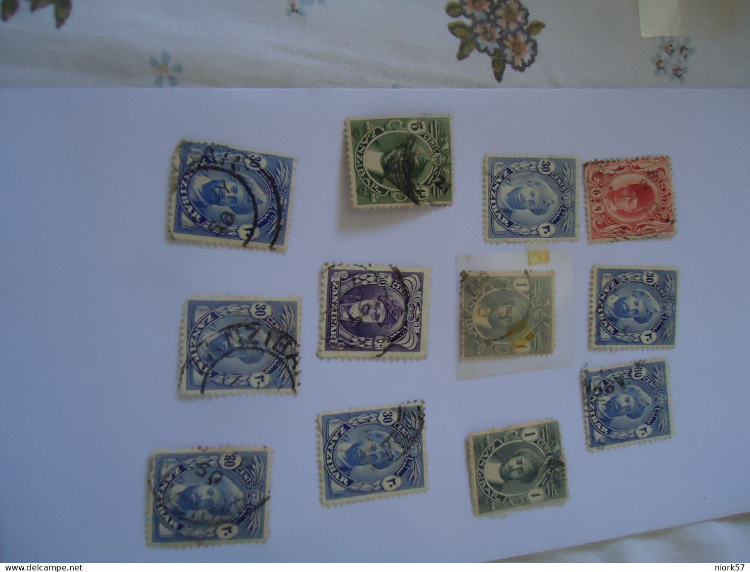 ZANZIBAR USED STAMPS  KINGS LOT 12 - Zanzibar (1963-1968)