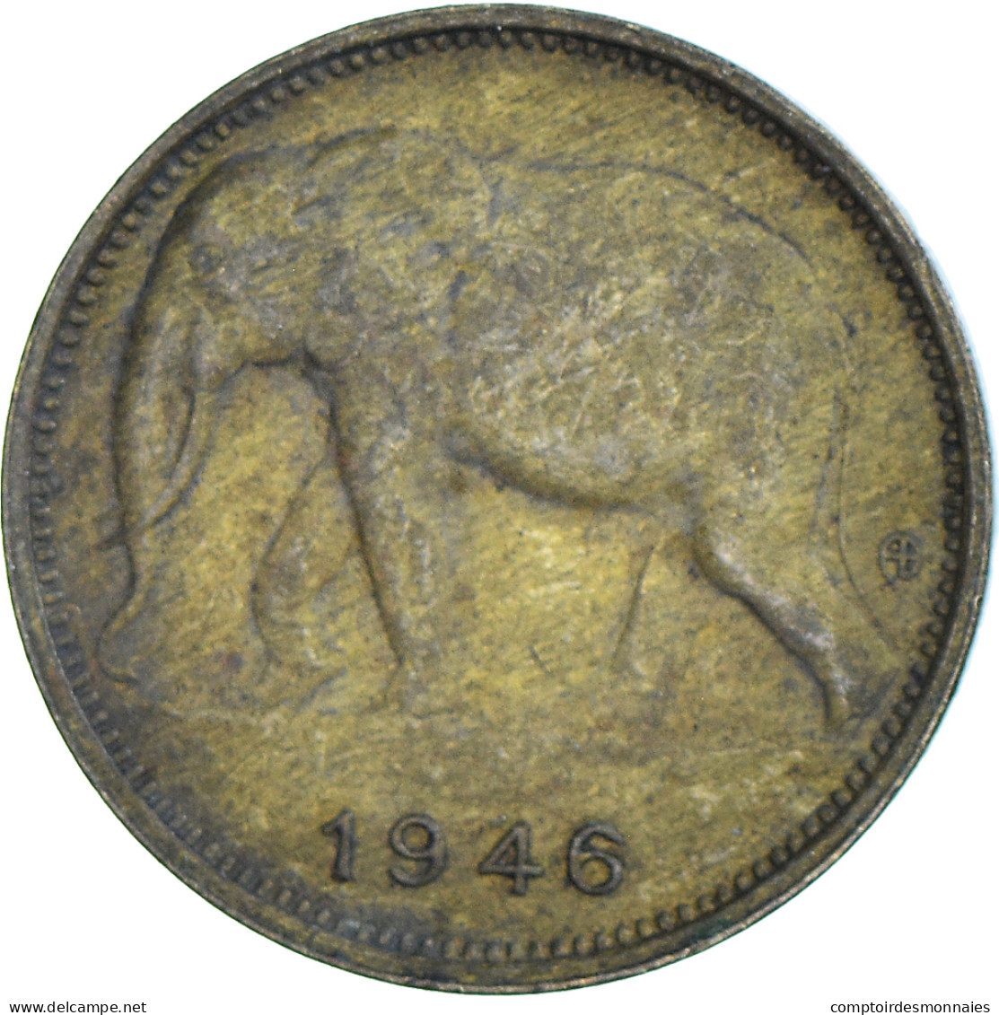 Monnaie, Congo Belge, Franc, 1946 - 1945-1951: Régence