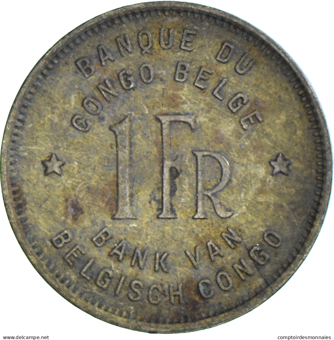 Monnaie, Congo Belge, Franc, 1946 - 1945-1951: Régence