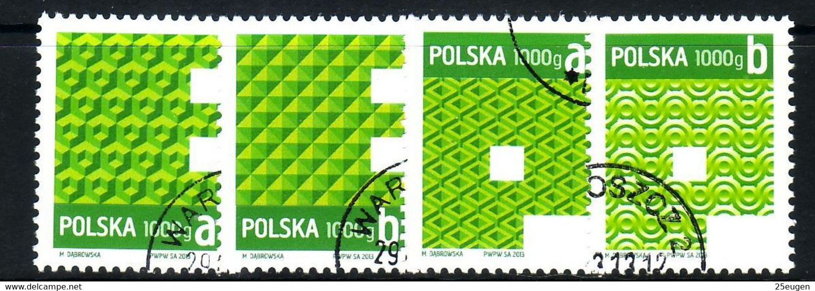 POLAND 2013 Michel No 4599-02 Used - Used Stamps