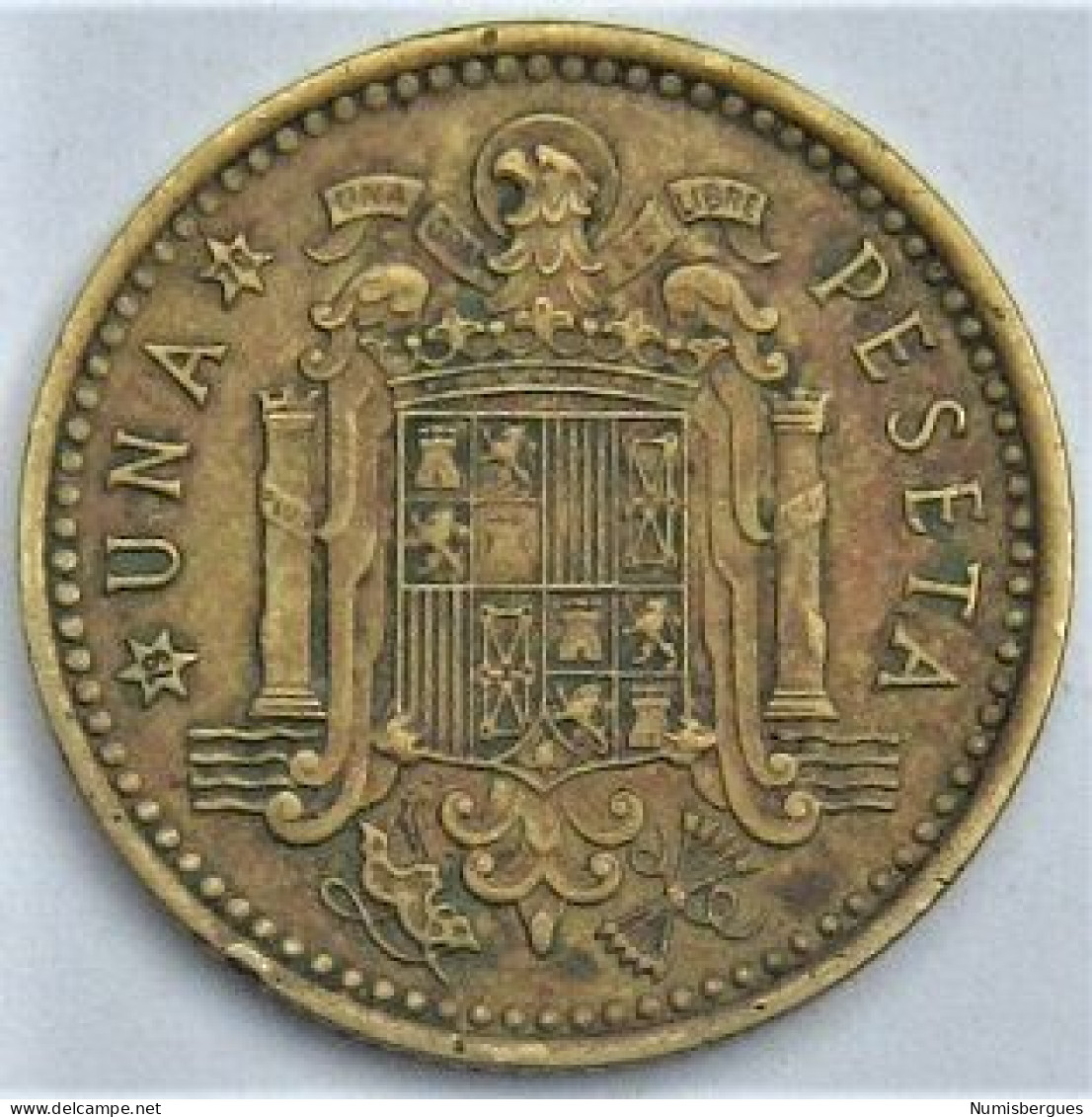 Pièce De Monnaie 1 Peseta 1970 - 1 Peseta