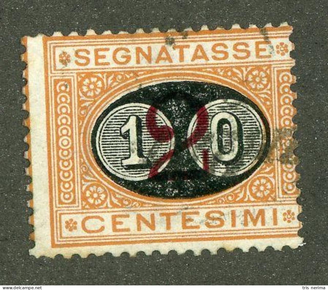 581 Italy 1890 Scott #J25 Used (Lower Bids 20% Off) - Taxe
