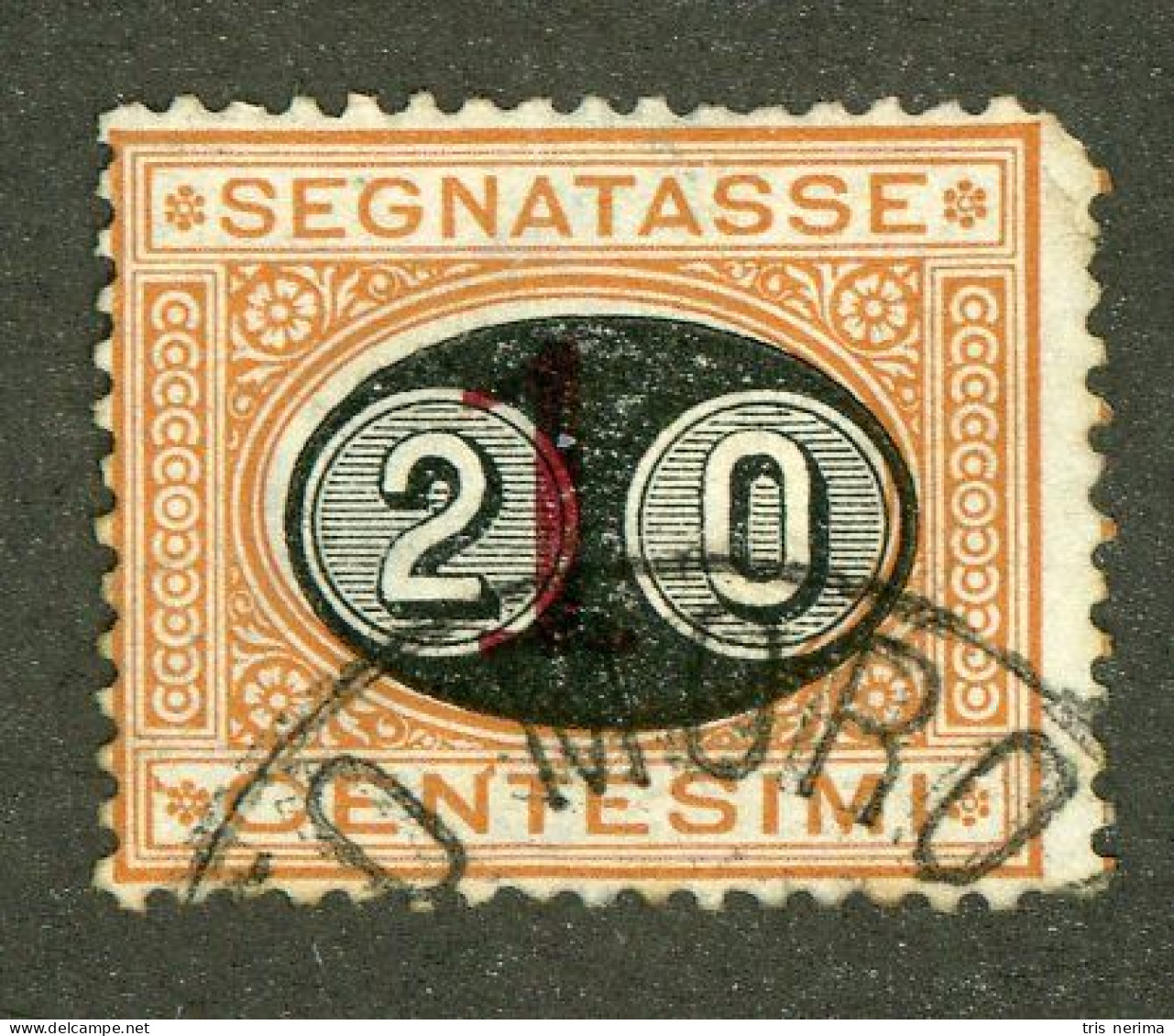 583 Italy 1890 Scott #J26 Used (Lower Bids 20% Off) - Postage Due