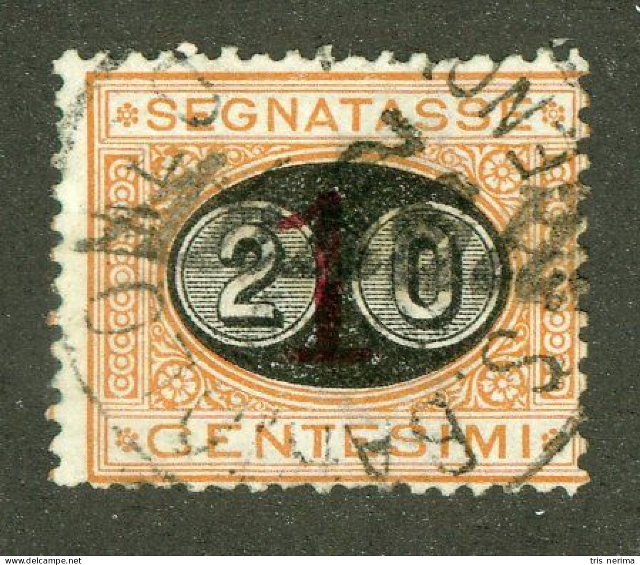 584 Italy 1890 Scott #J26 Used (Lower Bids 20% Off) - Segnatasse