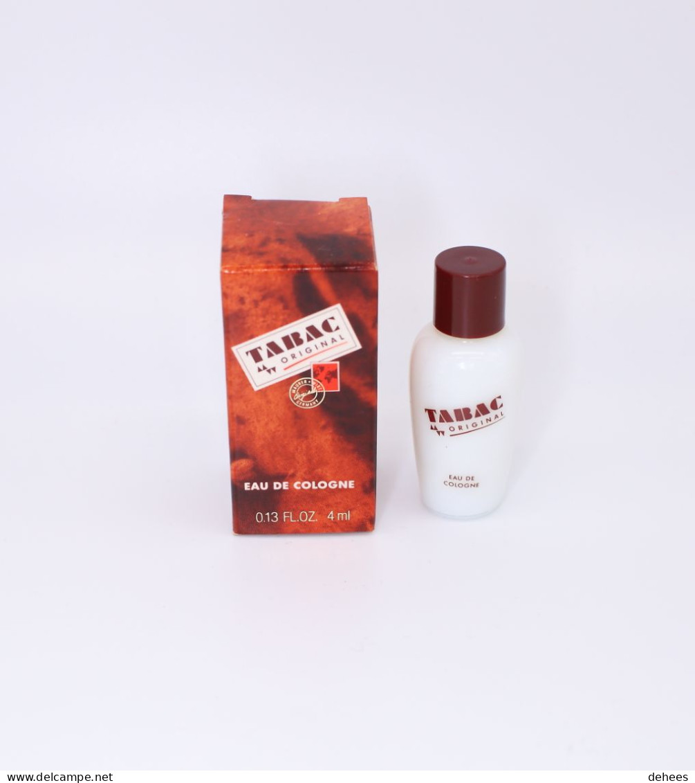 Maurer & Wirtz, Tabac Original, Eau De Cologne - Miniaturen Herrendüfte (mit Verpackung)