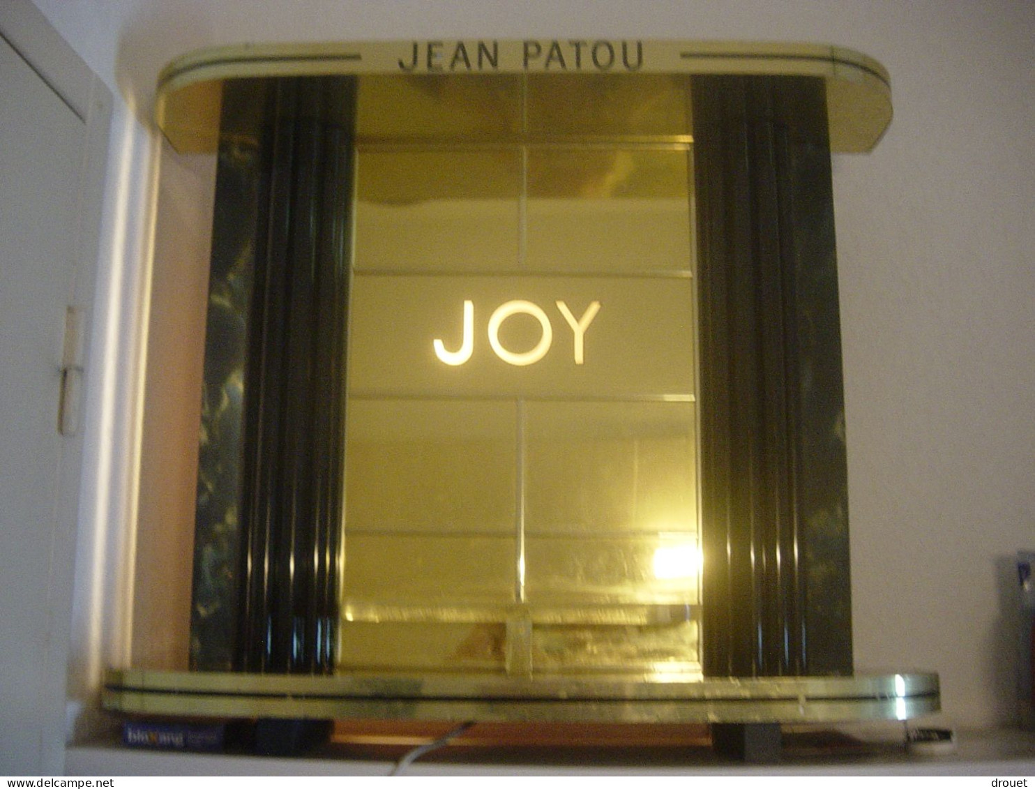 PRESENTOIR PUBLICITAIRE JOY DE JEAN PATOU - RARRRRISSIME - Produits De Beauté