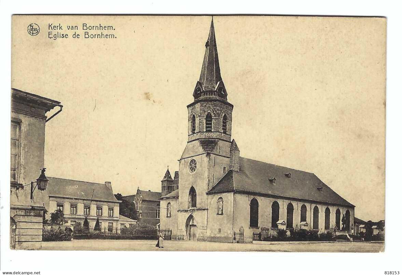 Bornem   - Bornhem     Kerk  Eglise - Bornem