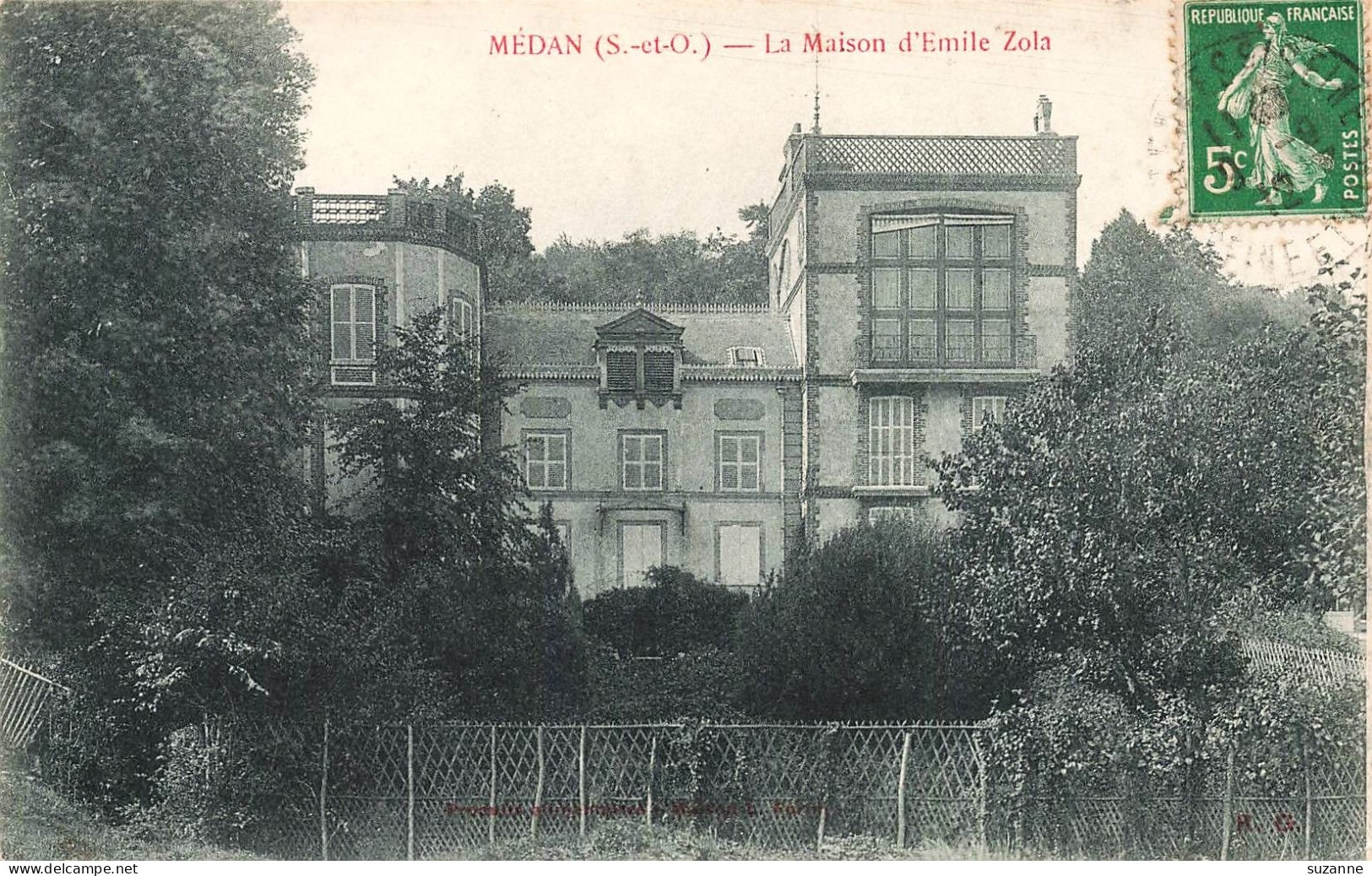 MEDAN - La Maison D'Émile ZOLA - VENTE DIRECTE X - Medan