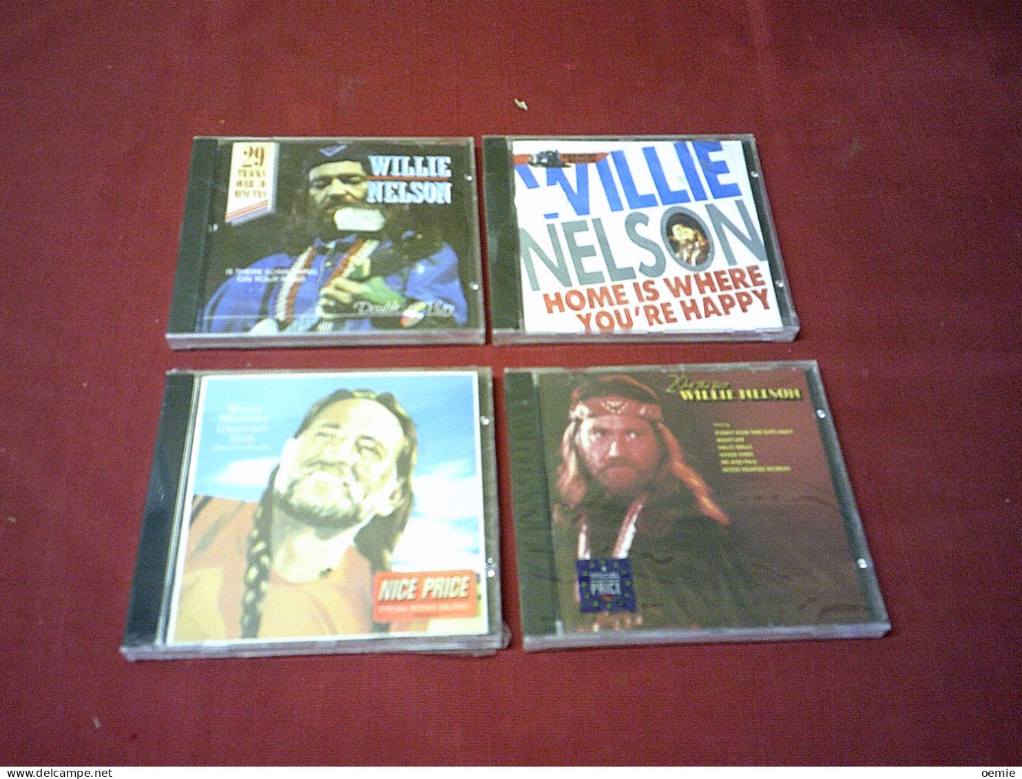 WILLIE NELSON  COLLECTION DE  4 CD ALBUMS - Vollständige Sammlungen