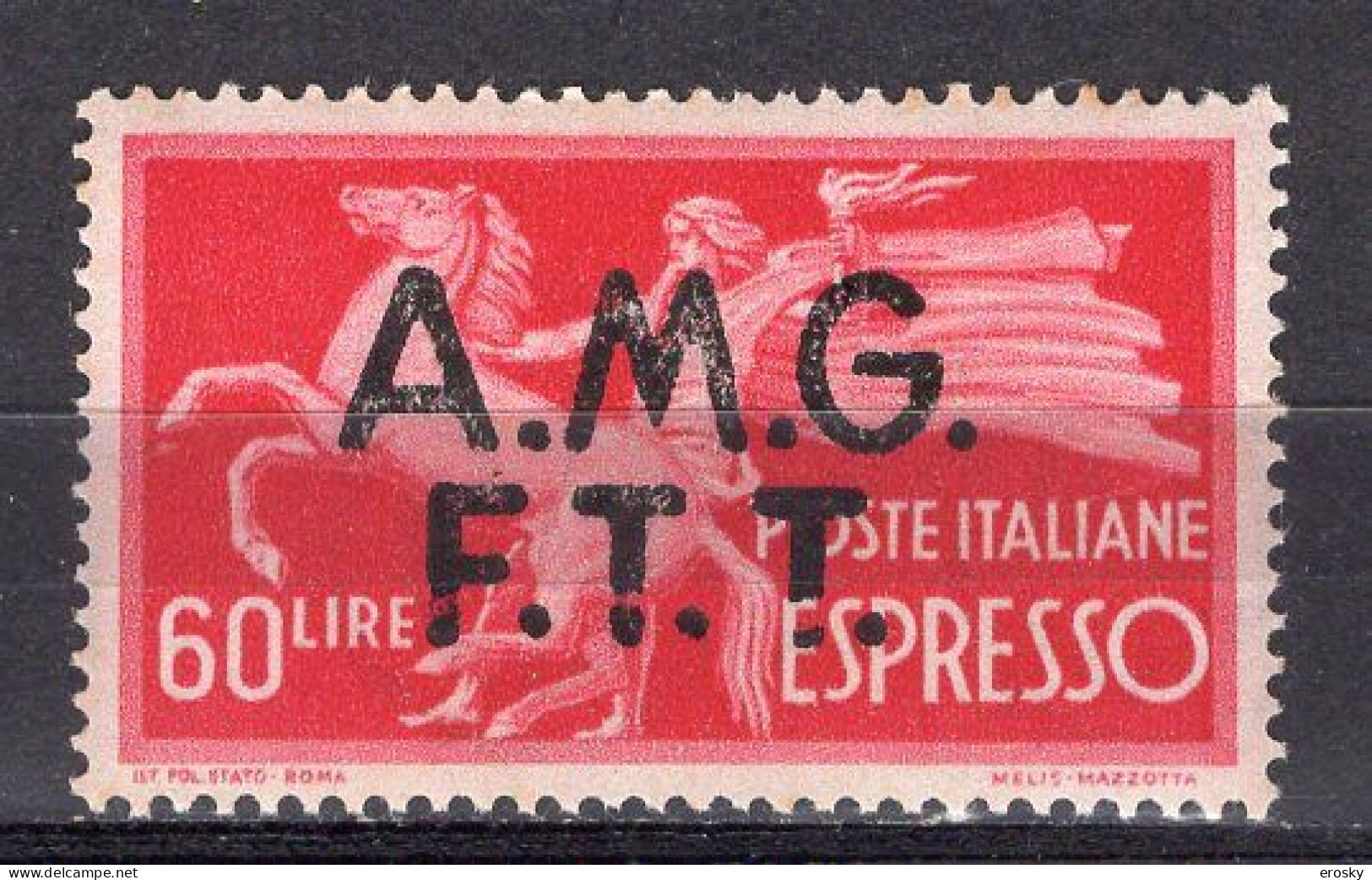 Z6874 - TRIESTE AMG-FTT ESPRESSO SASSONE N°4 ** - Express Mail